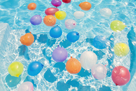 Balloons in the pool