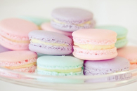 Pastel macaroons