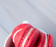 Red macaroons