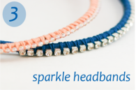 Sparkle headbands
