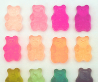 Colorful gummy bears