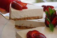 Strawberry cheesecake