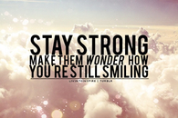 Stay strong