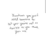 Sometimes