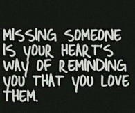 Missing Someone