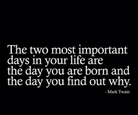 the Two Most Important Days