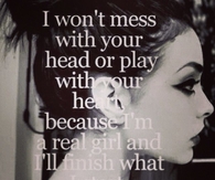 I Wont MEss With Your Head