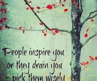 People Inspire or drain