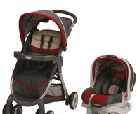 Graco FastAction Fold Click Connect Travel System