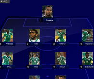 Team Nigeria line up