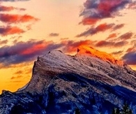 Mountain reflection