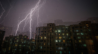 Lightning strike