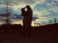Sunset embrace