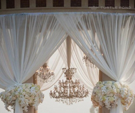 Outdoor wedding decor
