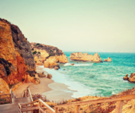 To the beach