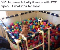 DIY Homemade Ball Pit