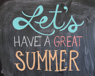Let's have a great summer