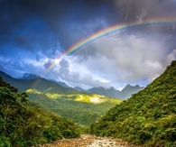 Desolate rainbow