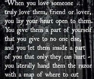 when you love someone