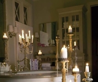 Elaborate soaking tub