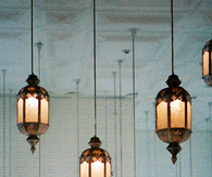 Hanging lanterns