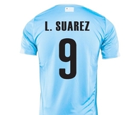 PUMA L. SUAREZ  URUGUAY HOME JERSEY WORLD CUP 2014