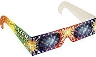 3D July Fourth Fireworks Glasses Original 
