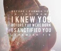 Before i formed you
