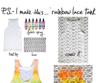 DIY Rainbow Tee