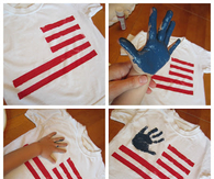 DIY July Fourth Tee