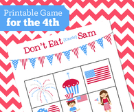 July 4th Printable Game