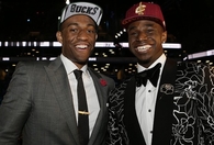 Andrew Wiggins 1st pick NBA draft 2014 with Jabari Parker 2nd pick