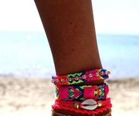 Colorful Neon Arm Bracelets
