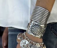 Silver Arm Bands & Bracelets