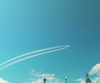 Landmarks and jet trails