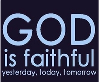 God is faithful