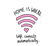 Home is where wifi connects automatically