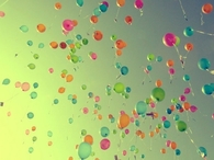 Sky of balloons
