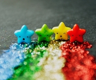 Colorful stars