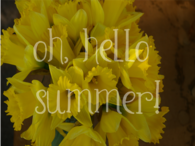 Oh hello summer
