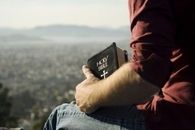 Man with bible