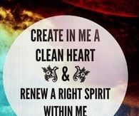 a clean heart