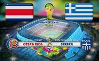 Greece vs Costa Rica Round of 16