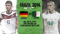 Germany vs Algeria round of 16
