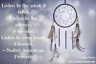 Native Indian proverb