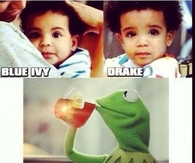 Blue Ivy and Drake