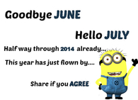 Goodbye June Hello July