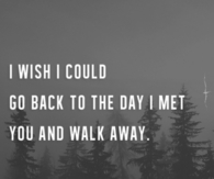 the day I met you