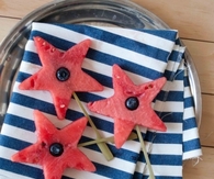 Patriotic Watermelon Stars