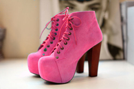 Cute pink heels